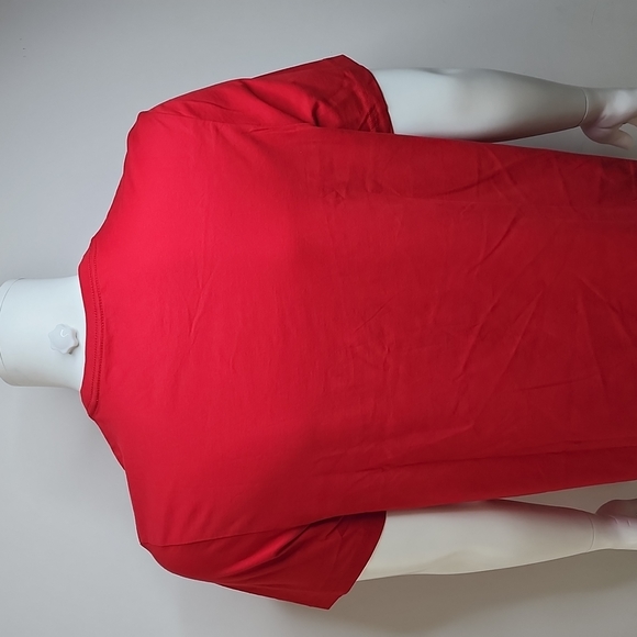 TOMMY HILFIGER RED LARGE TSHIRT - Picture 4 of 8